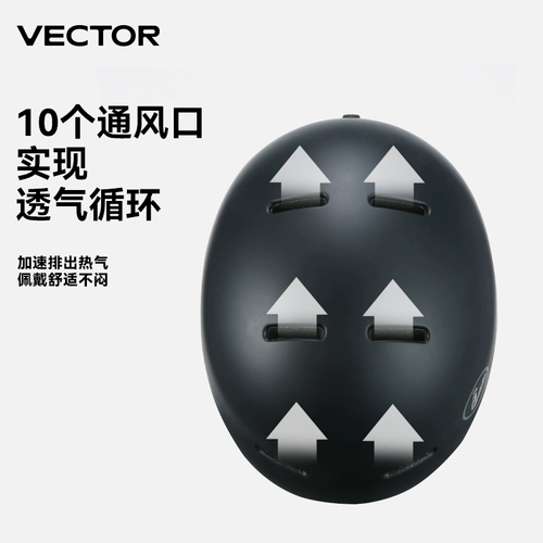 VECTOR Лыжный шлем для взрослых подходит для мужчин и женщин, лыжное снаряжение, градиент