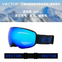 Синий текст на черном фоне [Дети] В комплект входит коробка с зеркалом.