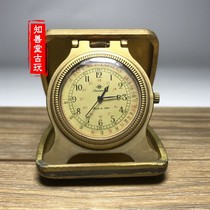 Antique antiques and miscellaneous brass carved small mechanical watch ornaments collectibles