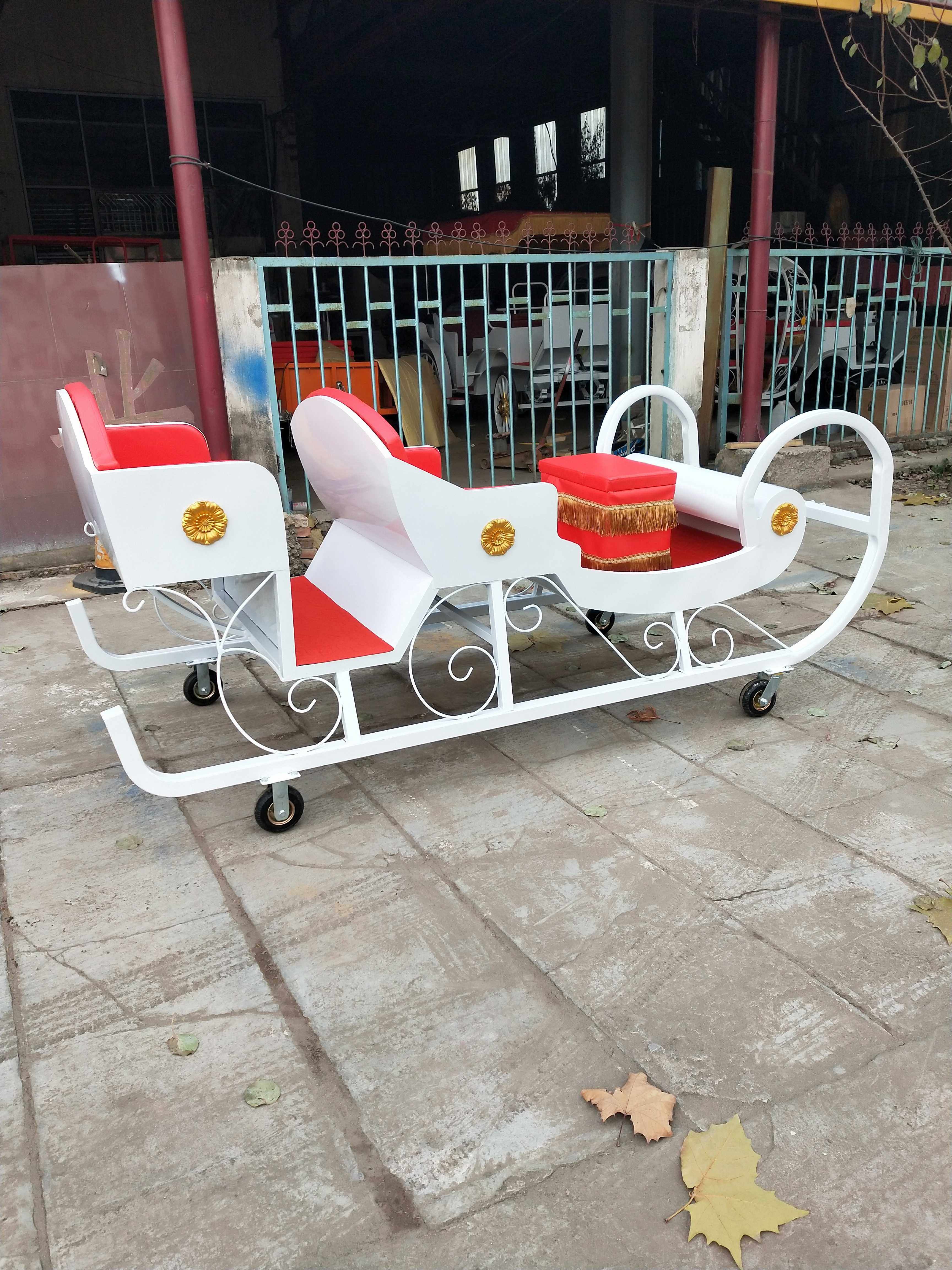 New land sledge caravan Malala dog Lerraka sledge wagon prop set to do sports outdoor ski area