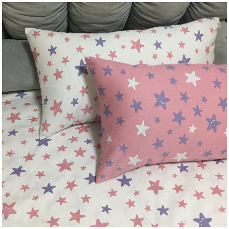 Vỏ gối bằng vải cotton 35 * 55 Vỏ gối phong bì Hàn Quốc 47 * 74 hoạt hình gối sinh viên một tải 40 * 60 - Gối trường hợp gối chống bẹp đầu babymoov