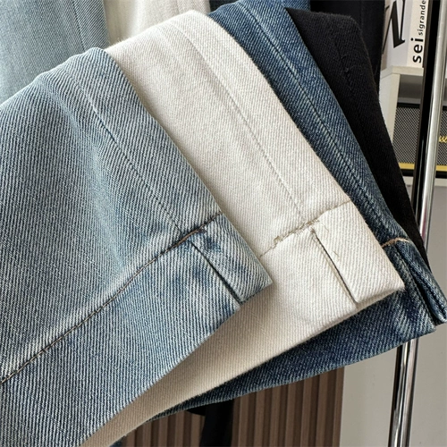 Летние ретро джинсы, штаны, штаны-клёш, подходит для подростков, по фигуре