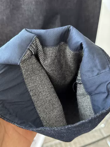 Синяя джинсовая ткань, эластичные морковные штаны, джинсы