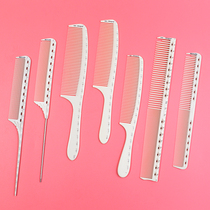 Hairdresser professional scale comb mens female hair size comb anti-static hair stylist hairdresser hair comb with scale comb