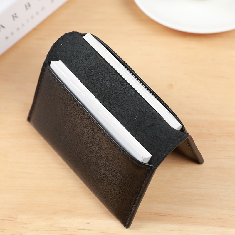 German EHRENMANN creative card holder men's and women's large-capacity business card holder leather business card case small and ultra-thin