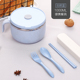hộp com cắm điện lock&lock Sáng tạo hộp inox 304 hộp mì ăn liền cách nhiệt bao gồm học sinh Hàn Quốc dễ thương hộp cơm trưa đơn giản 1 hộp cơm trưa - Hộp cơm điện sưởi ấm hộp cơm cắm điện loại nào tốt
