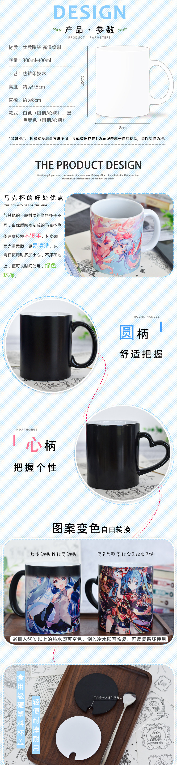 變色杯子禰豆子炭治郎周邊陶瓷杯家人の牽絆鬼滅之刃二次元動漫 露天拍賣