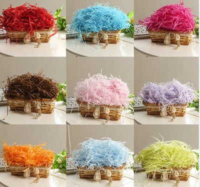 Handmade DIY Clear Ball Accessories Gift Box Filler 100 Carat Feather Ribbon Shredded Paper Decorative Supplies
