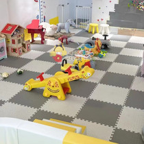 Childrens home double balance seesaw indoor giraffe rocking horse kindergarten thickened outdoor plastic toy