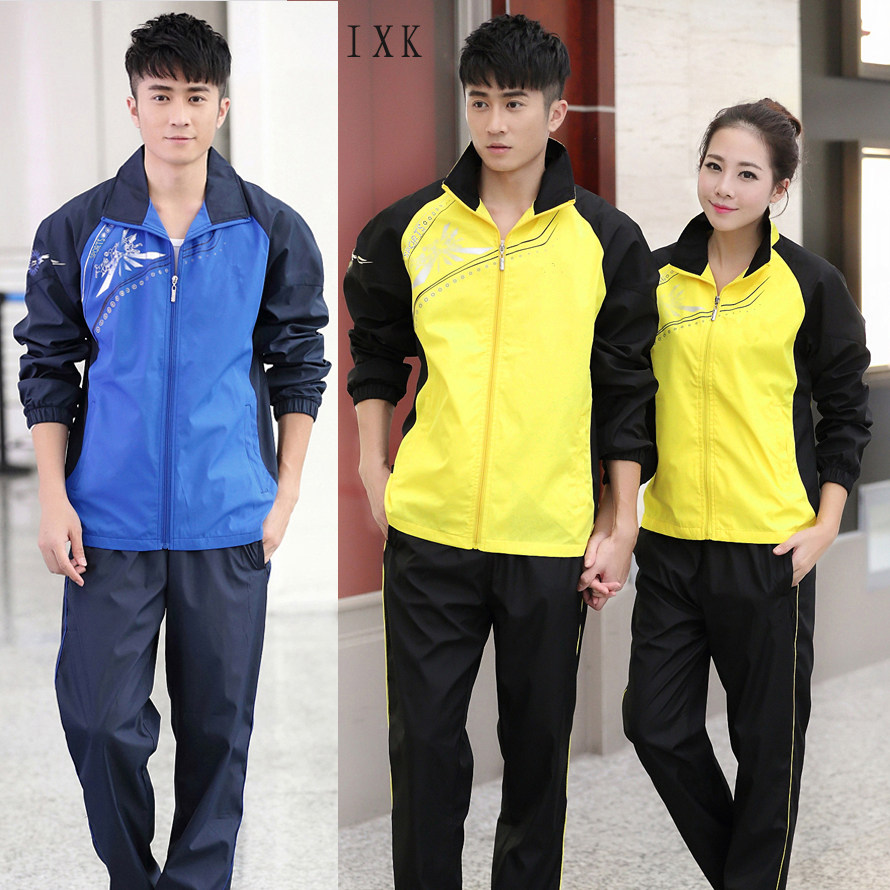 Sports Qi Volleyball Suit Suit Men And Women Long Sleeve Long Pants Youth Volleyball Competition Training Team Clothing Spring Autumn Tennis Coat-Taobao