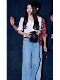 Malcenl Klon Pei Xiuzhi's Same Design Puff Sleeve Youthful Chic Cardigan White Collared Shirt for Women