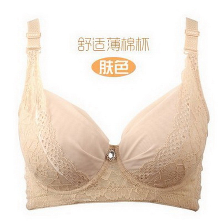 Siêu mỏng cộng với phân bón XL áo ngực béo mm200 kg tụ tập mà không có bọt biển thoáng khí gợi cảm đồ lót nữ D quần lót đẹp