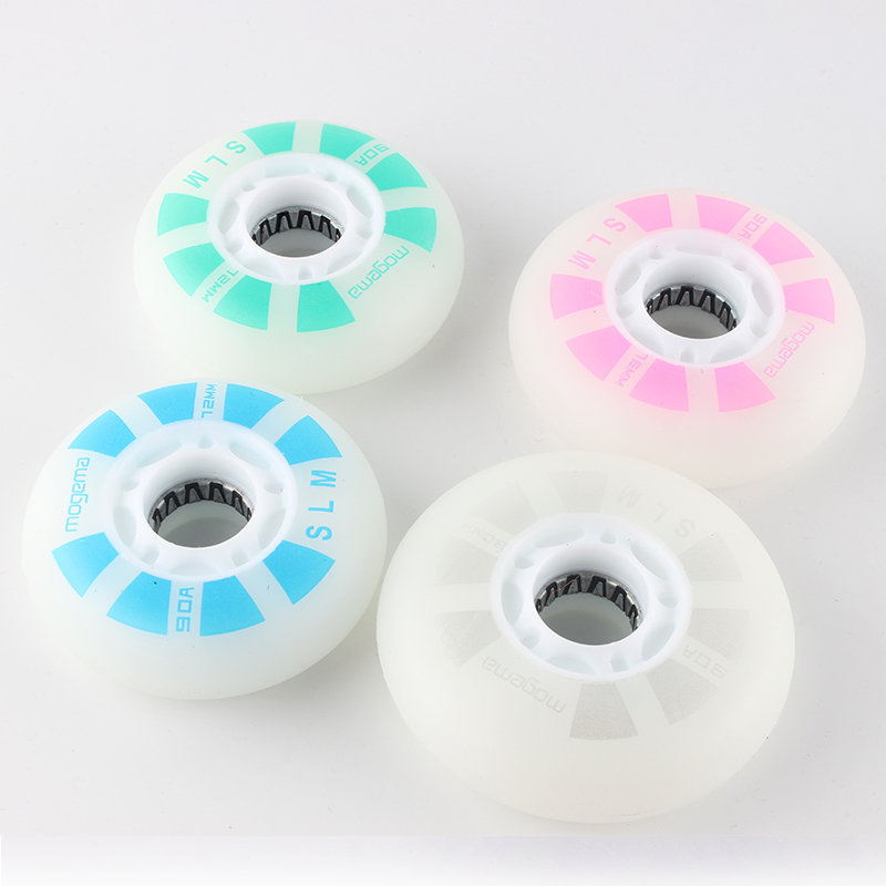 MOGEMA Aurora Wheel Skate Skate Skate Skate Skate Skate Brake Wheel Accessories LED Night Wheel