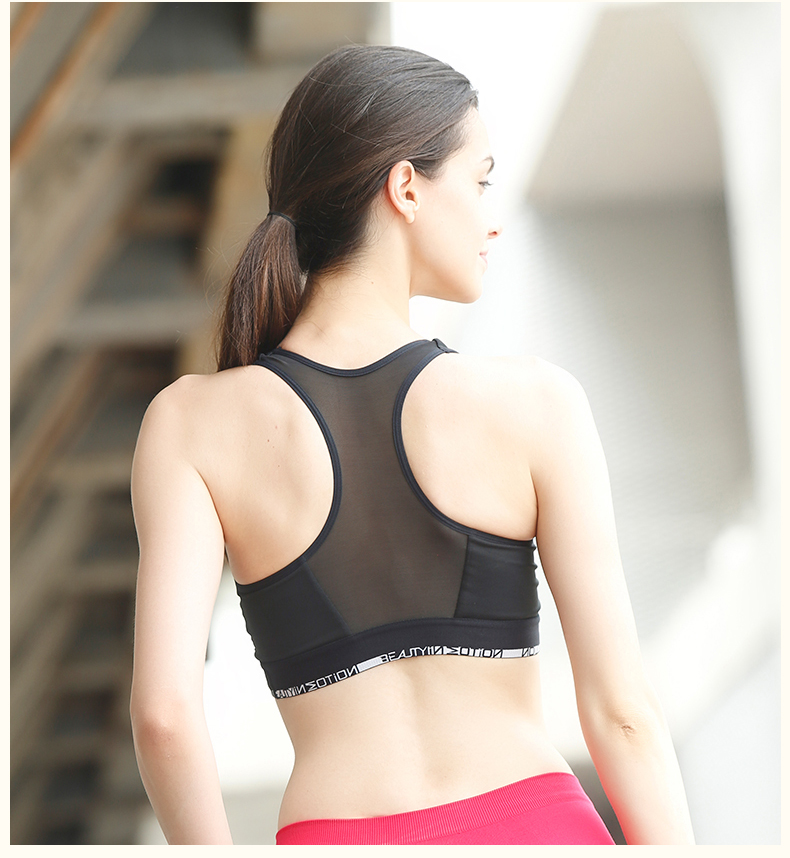 Li Ning Thể Thao Đồ Lót của Phụ Nữ Vest Chống Sốc Chạy Thu Thập Phong Cách Yoga Thể Dục Áo Ngực Sinh Viên Áo Ngực Thể Thao ao lot the thao