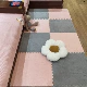 Большой размер 60*60*1,5 см [упаковка 6 шт.] серый порошок с боковыми полосками