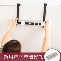 Nakko Wrought iron door back hook finishing rack Clothes storage rack nail-free no trace creative extension