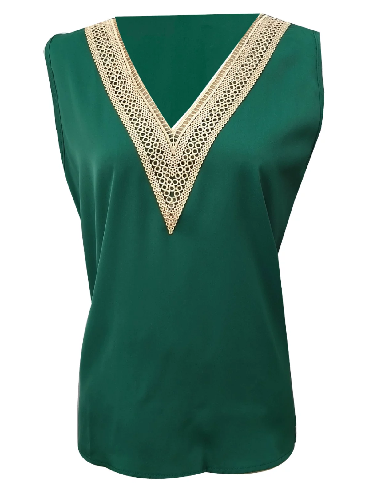 Summer vest sleevless, T-shirt, European style, V-neckline