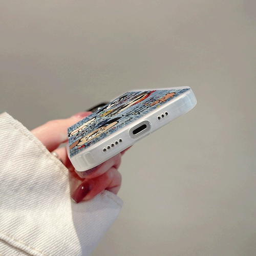 Apple, совместимый iPhone14 Pro, чехол для телефона, креативный iPhone 14, лента, защитный чехол, iphone, 14promax, градиент, защита при падении, 8