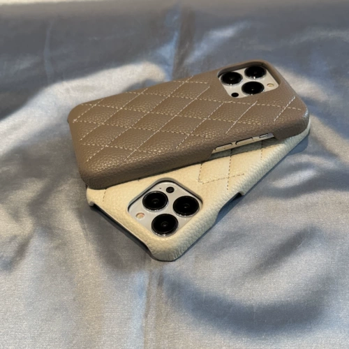 Совместимый мобильный телефон с ромбовидным узором, защитный чехол, в стиле Шанель, iphone, 14promax, защита при падении, изысканный стиль, простой и элегантный дизайн