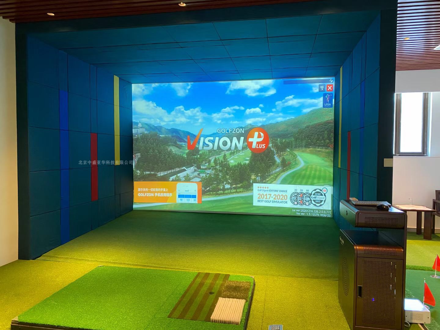 Golfzon Indoor Golf Simulator Golf Simulator Indoor Golf