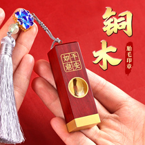  Fetal hair souvenir DIY homemade Year of the ox baby fetal hair umbilical cord chapter Newborn fetal hair navel collection box Chengming