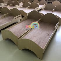 Kindergarten treasure bed childrens bed Birch multi-layer bed childrens bed durable bed early childhood special lunch bed for children