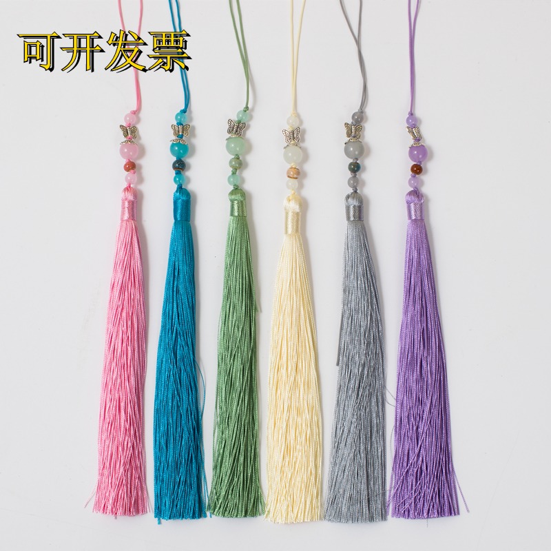 Hanfu Write a real fan pendant butterfly flow Su pendant hanging decoration lantern spike Sword Ears Small Pendant Ancient Wind Creative decorations