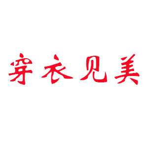穿衣见美服饰店的LOGO