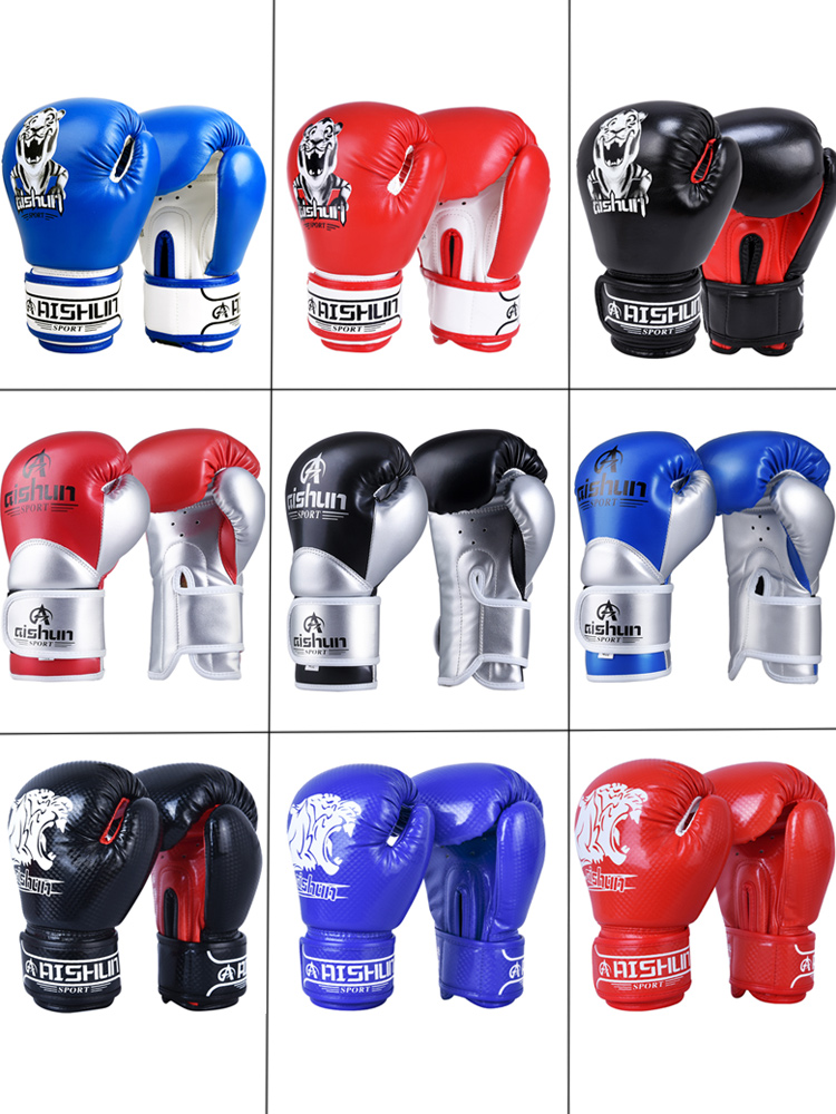 ESUN boxing gloves Men's children's boxing gloves Sanda sandbag Muay Thai boxing training Adult child parent-child suit Female