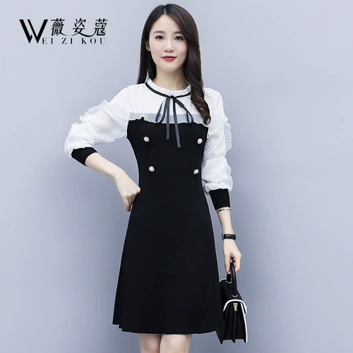 Платье, модный зимний лонгслив, осенняя юбка, осеннее, 2024 года, подходит для подростков, в западном стиле