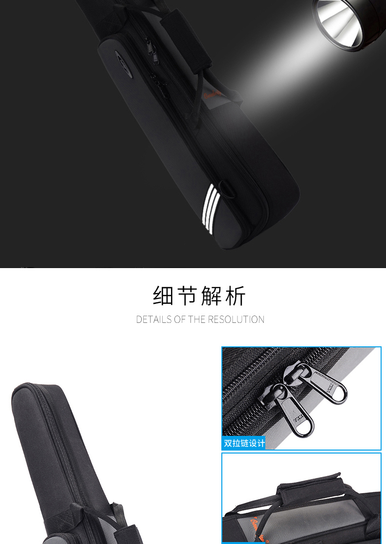 B ống đen clarinet phẳng một gói ống thổi điện miễn phí để tháo túi xách tay soprano ống thẳng - Phụ kiện nhạc cụ capo đàn guitar