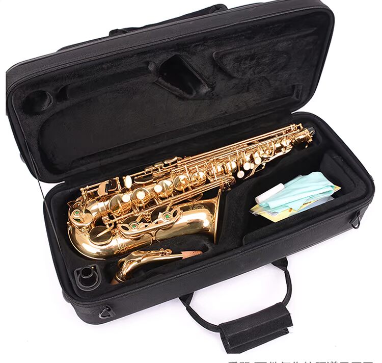 Saxophone hộp thả E drop b túi xách tay tầm trung túi cứng có thể được kiểm tra cho các nhạc cụ phụ kiện ba lô xách tay - Phụ kiện nhạc cụ dây guitar điện