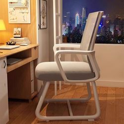 Computer Chair, Comfortable for Long Periods of Sitting, Office Chair, Dormitory Chair for College Students, Study Chair with Backrest, Comfortable Home Desk Stool