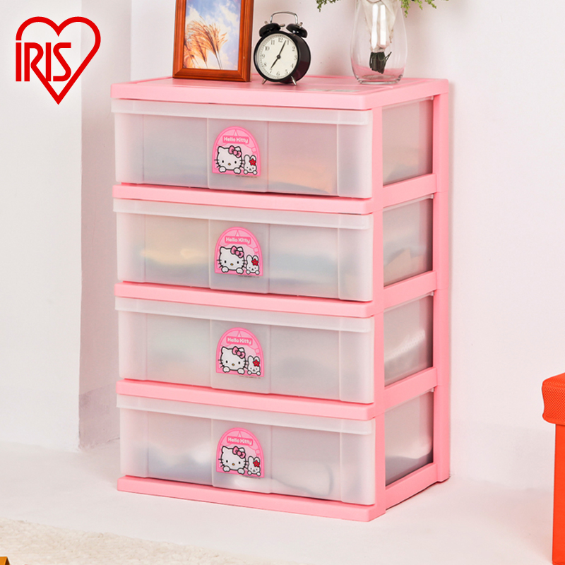 Japan Alice plastic drawer storage cabinet Children Baby baby toy clothes finishing box Alice
