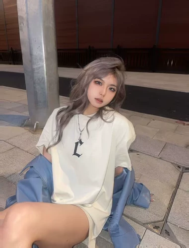 Ретро хлопковая летняя футболка для влюбленных, в американском стиле