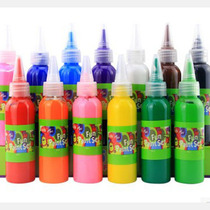 60ml watercolor gouache paint childrens painting graffiti tool kindergarten rubbing art handmade material 12 colors
