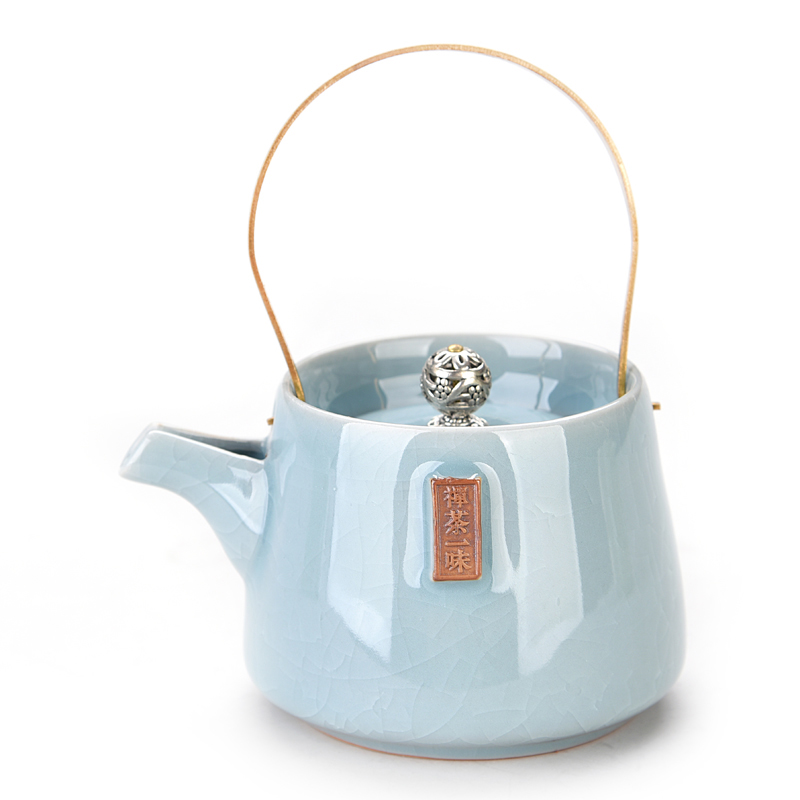 Hong bo the best small girder pot of archaize coarse pottery cooking pot pu - erh tea tea kettle single pot of Japanese kung fu tea set