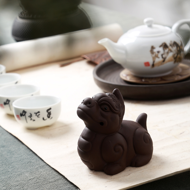 Hong bo acura ceramic tea pet furnishing articles play pet boutique creative violet arenaceous tea tea tea accessories