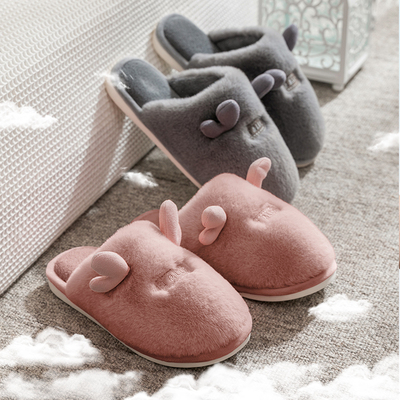 棉拖鞋女家用秋冬季室内
