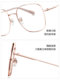 QINA Qina optical glasses anti-blue light myopia glasses frame Zhao Lusi same style large frame glasses for men and women QJ7237