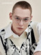 QINA Qina new style myopia glasses for women Zhao Lusi same style round frame glasses frame for men QJ5095