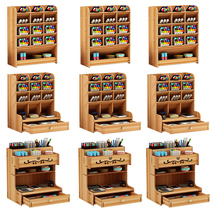 Pen holder ins Nordic creative fashion cute learning blogger multi-function storage box Office desktop personality ornaments