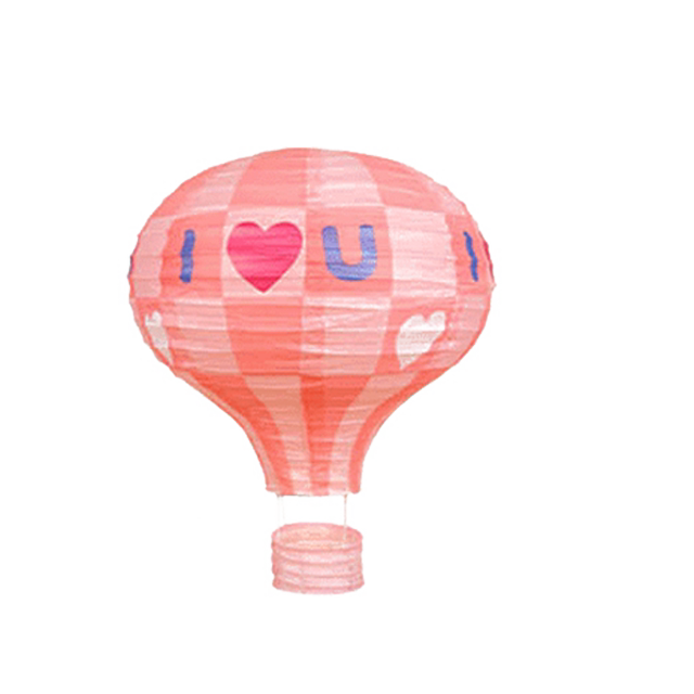 Mid Autumn Festival Decoration Paper Hot Air Balloon Lantern