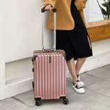 Вместительный и большой универсальный чемодан на колесиках, увеличенная толщина