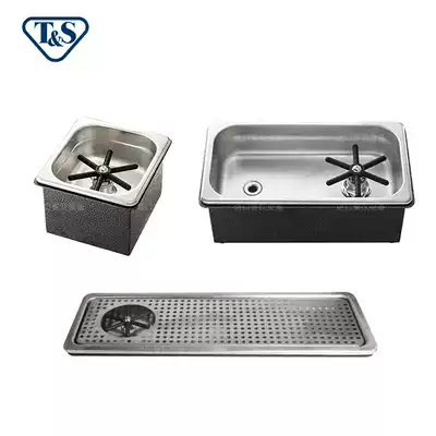 American TS EX-RINSER container cleaner bar hotel cafe milk tea shop cup washer