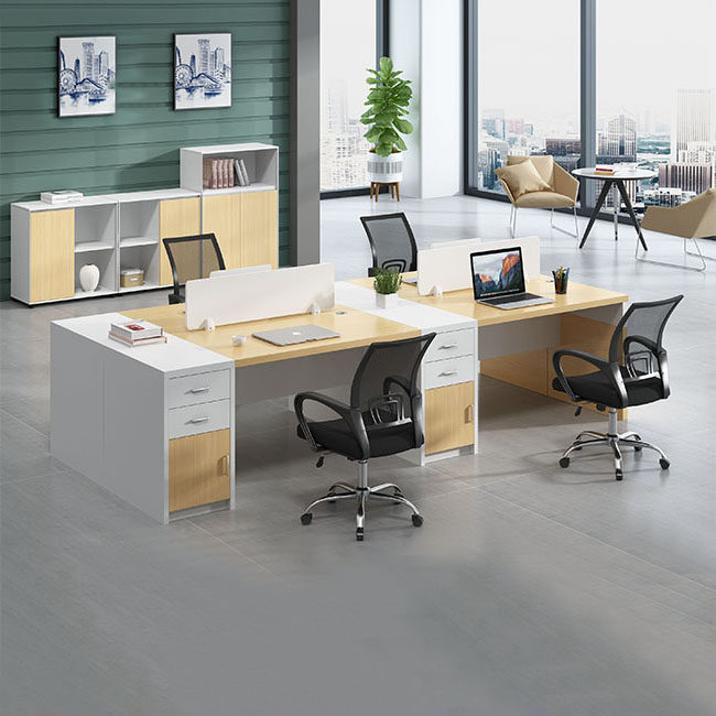 Office furniture Staff Desk Desk Chair Combined Screen Partition 4-position minimalist modern single position
