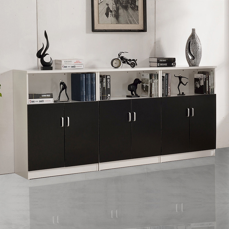 Office Furniture Cabinet Dwarf Cabinet Wood Data Cabinet With Lock File Small Side Cabinet Partition Locker New