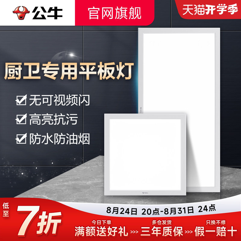 Bull Brand Integrated Ceiling Led Light 300X600 Kitchen Ceiling Light 30X30 Bathroom Aluminum Panel Light Bull Brand Integrated Ceiling Led Light 300X600 Kitchen Ceiling Light 30X30 Bathroom Aluminum Panel Light