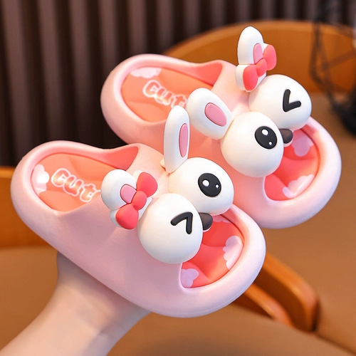 Летние детские слайдеры, нескользящие тапочки подходит для мужчин и женщин, мягкая подошва, семейный стиль