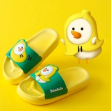 Детские слайдеры, мультяшные тапочки подходит для мужчин и женщин, мягкая подошва, 1-3 лет